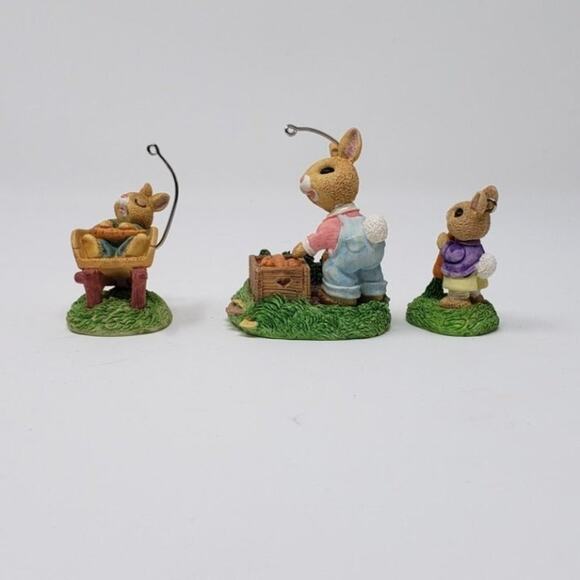 1997 Hallmark Bumper Crop Springtime Holiday Eastern Handcrafted Ornament - Picture 4 of 6